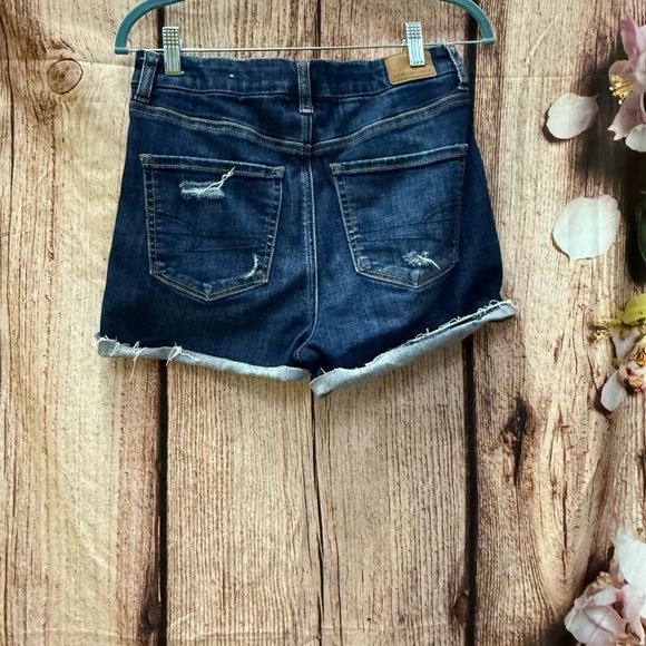 Distressed Denim Shorts - Picture 2 of 4